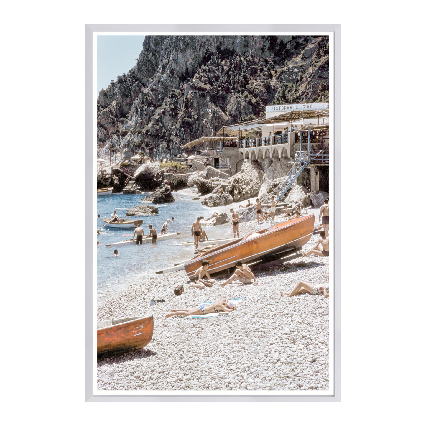 "1959 Capri I" by Toni Frissell Framed Art Print