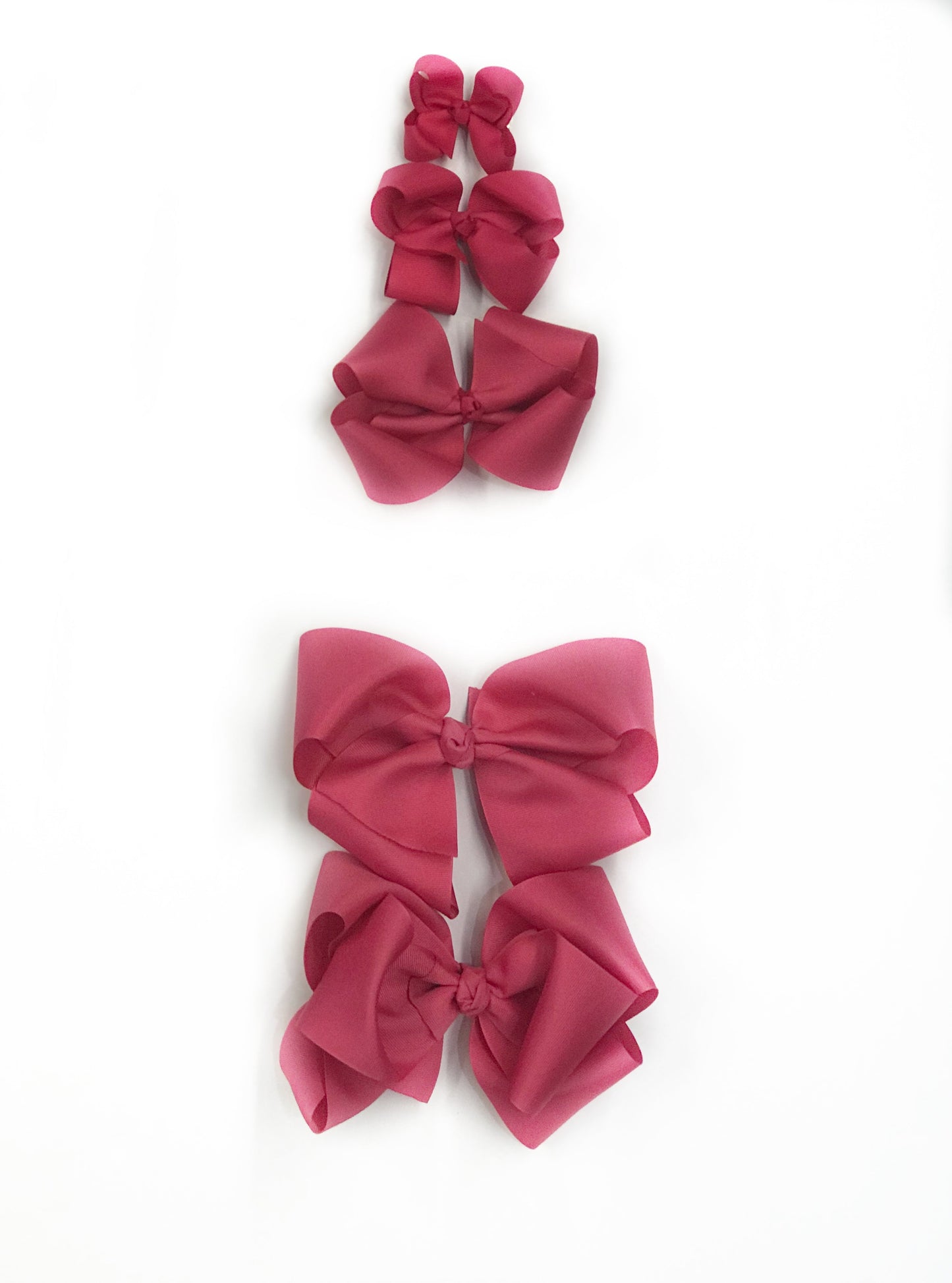 Hot Pink Hair Bow - Choose Size (3â-8â)