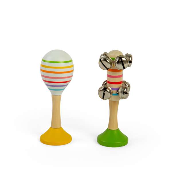 Musical Shakers - Yellow + Green