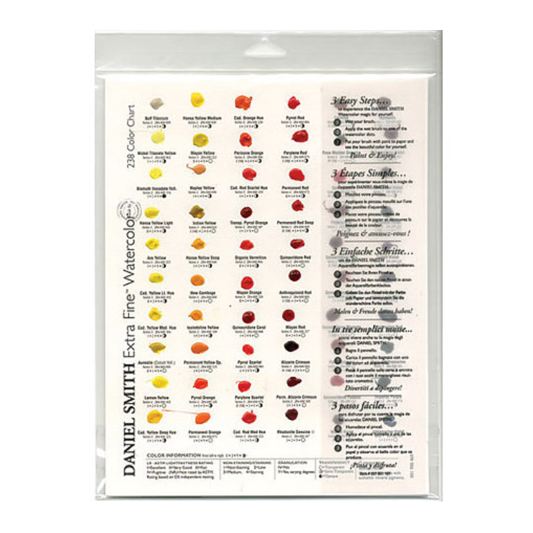Daniel Smith Extra Fine Watercolor Dot Try-It Cards