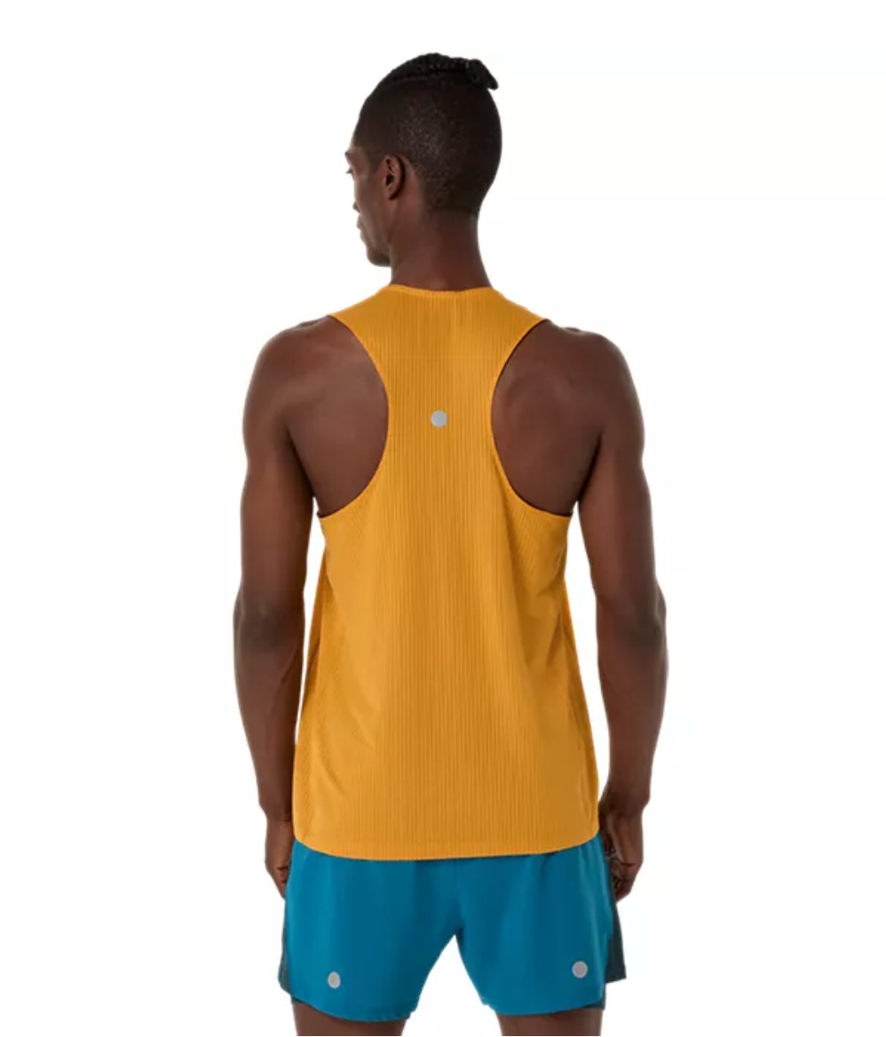 2026 ASICS Los Angeles Marathon FINISHER - ASICS Men's Road Singlet Yamabuki (2011D478) (LA26-31)