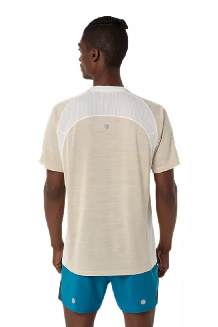 ASICS Men's Road SS Top Cream (2011D453)