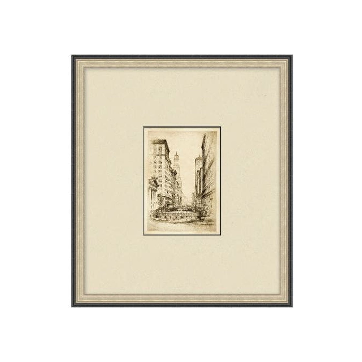 "Street Level to Skyline" Framed Art Print