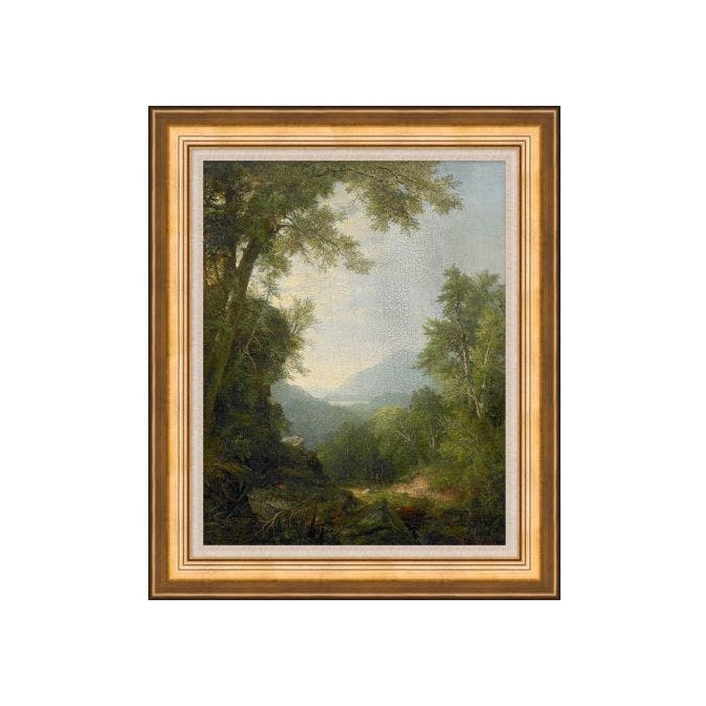 "Solitude in the Great Wide" Framed Art Print