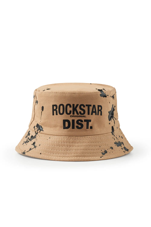 Boys Adana Beige Graphic Bucket Hat