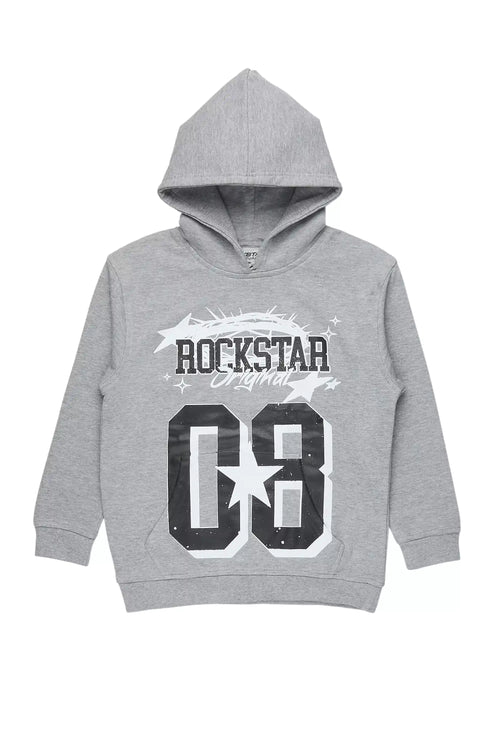Boys All Star Grey/Black Graphic Hoodie