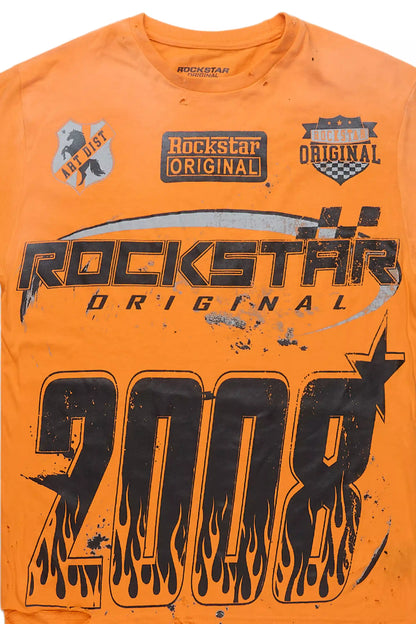 Amos Orange Graphic T-Shirt