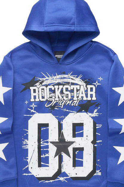 Boys Allstar Royal Blue/White Graphic Hoodie