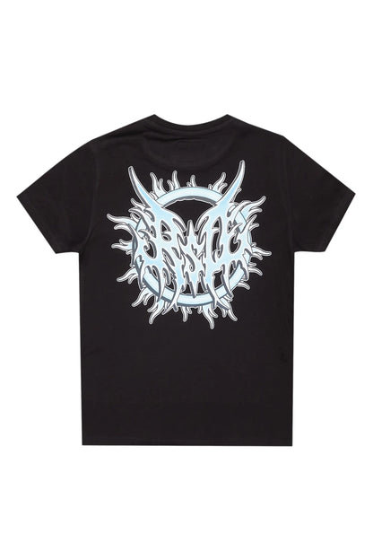 Boys Altair Black Graphic T-Shirt