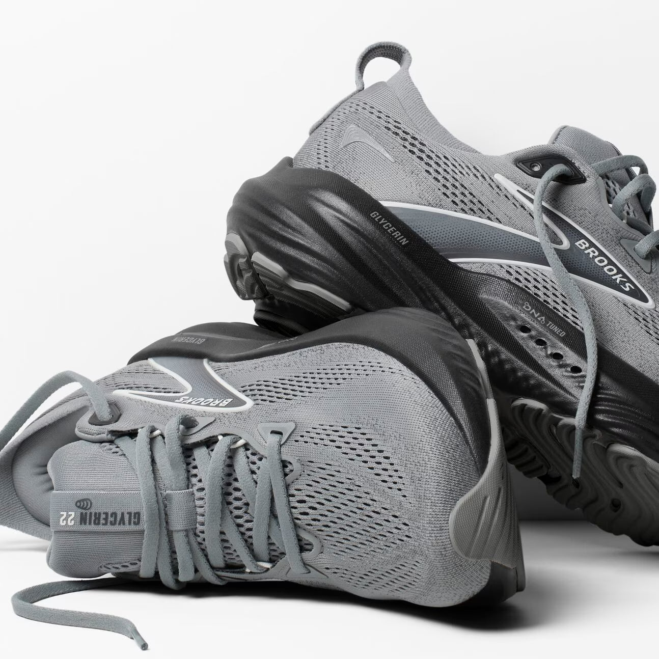 Brooks Men's Glycerin 22 - Primer Gray/Ebony/Bluewash