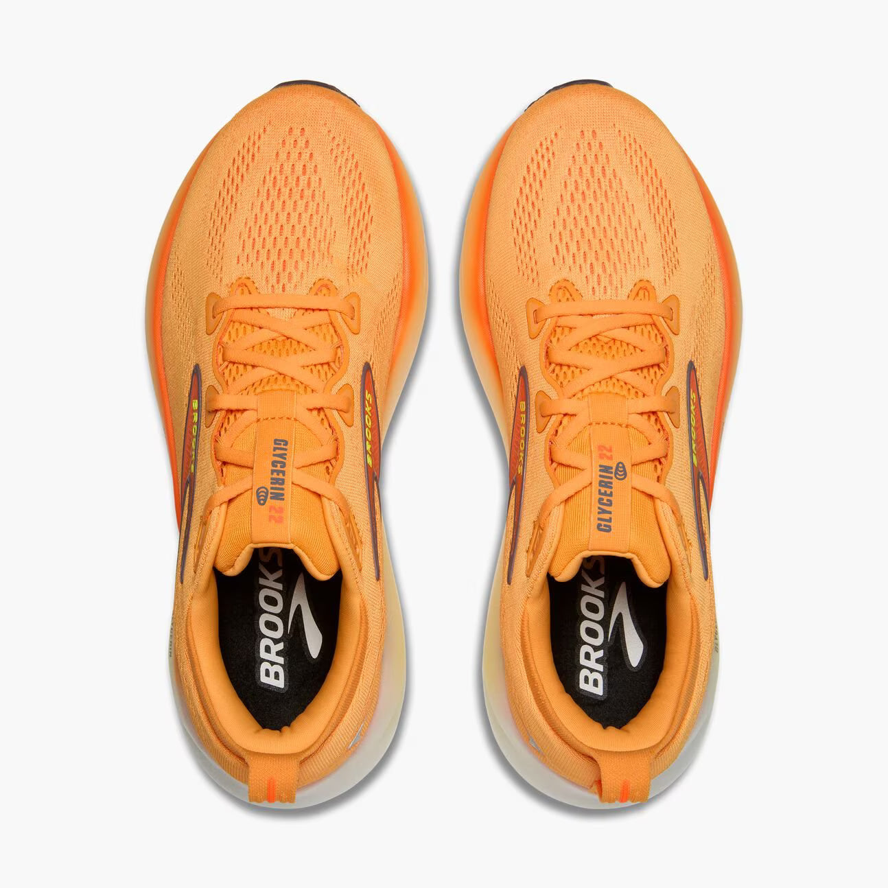 Brooks Men's Glycerin 22 - Orange/Nightlife/White
