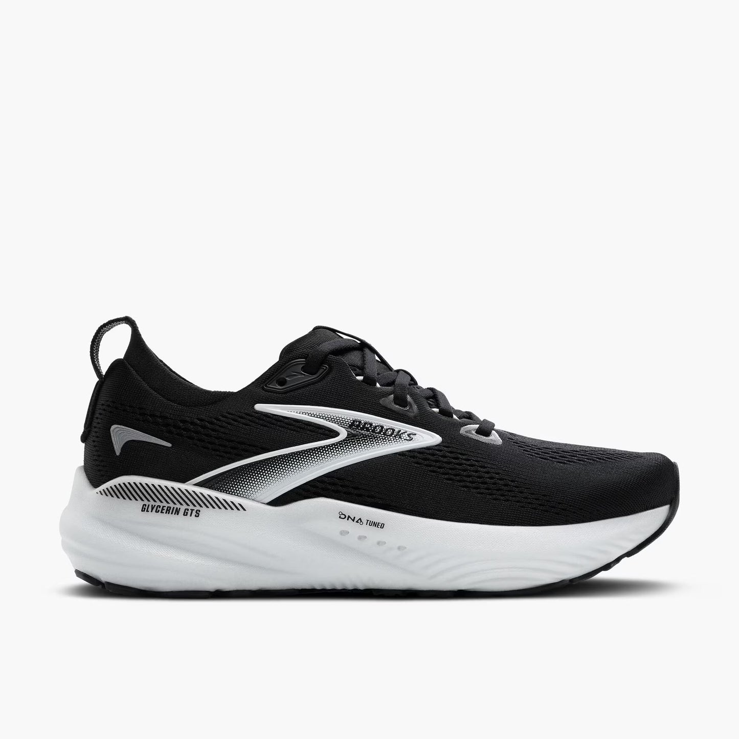 Brooks Men's Glycerin GTS 22 (Wide) - Black/Grey/White