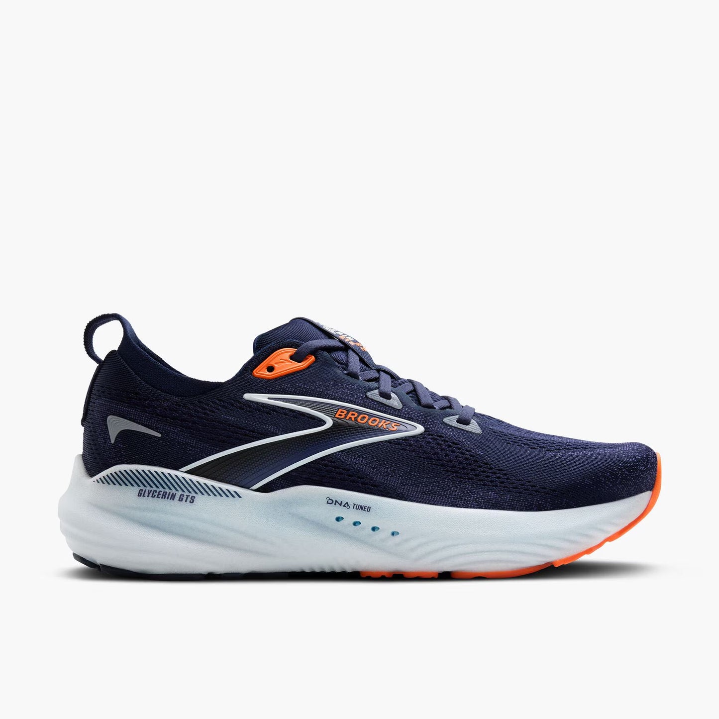 Brooks Men's Glycerin GTS 22 - Peacoat/Blue Ribbon/Orange