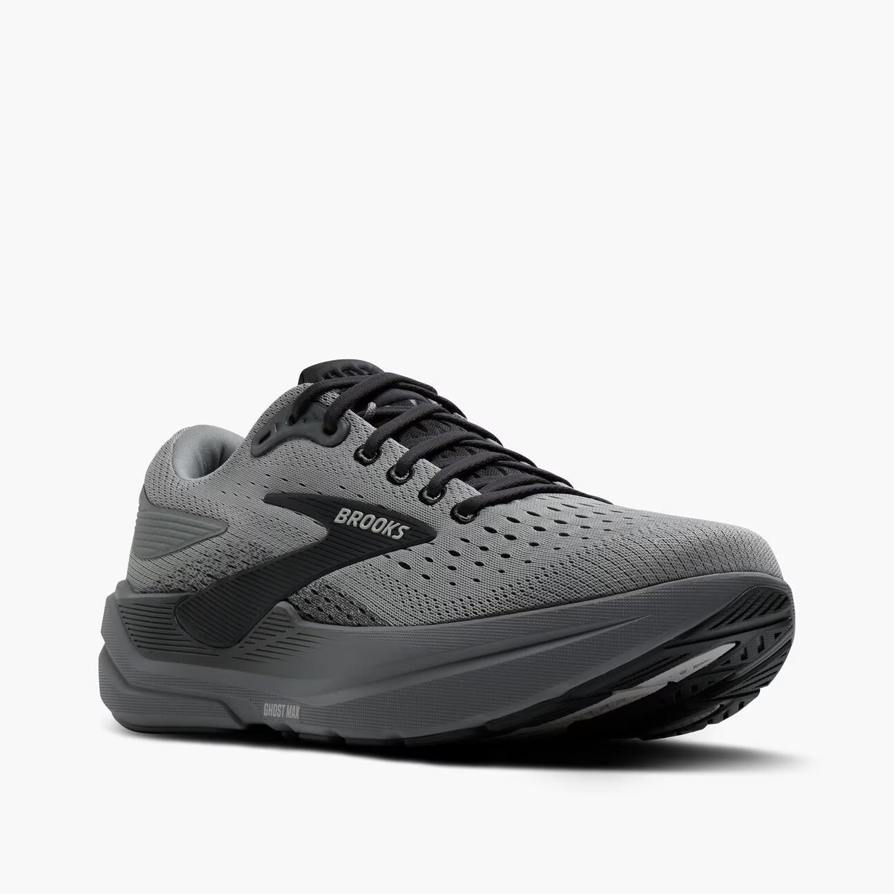 Brooks Men's Ghost Max 3 (Wide) - Primer Grey/Ebony