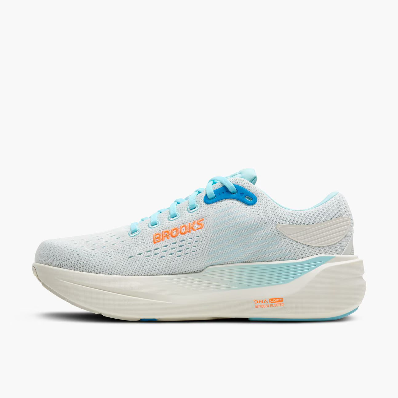 Brooks Men's Ghost Max 3 - Bluewash/Atomizer/Orange