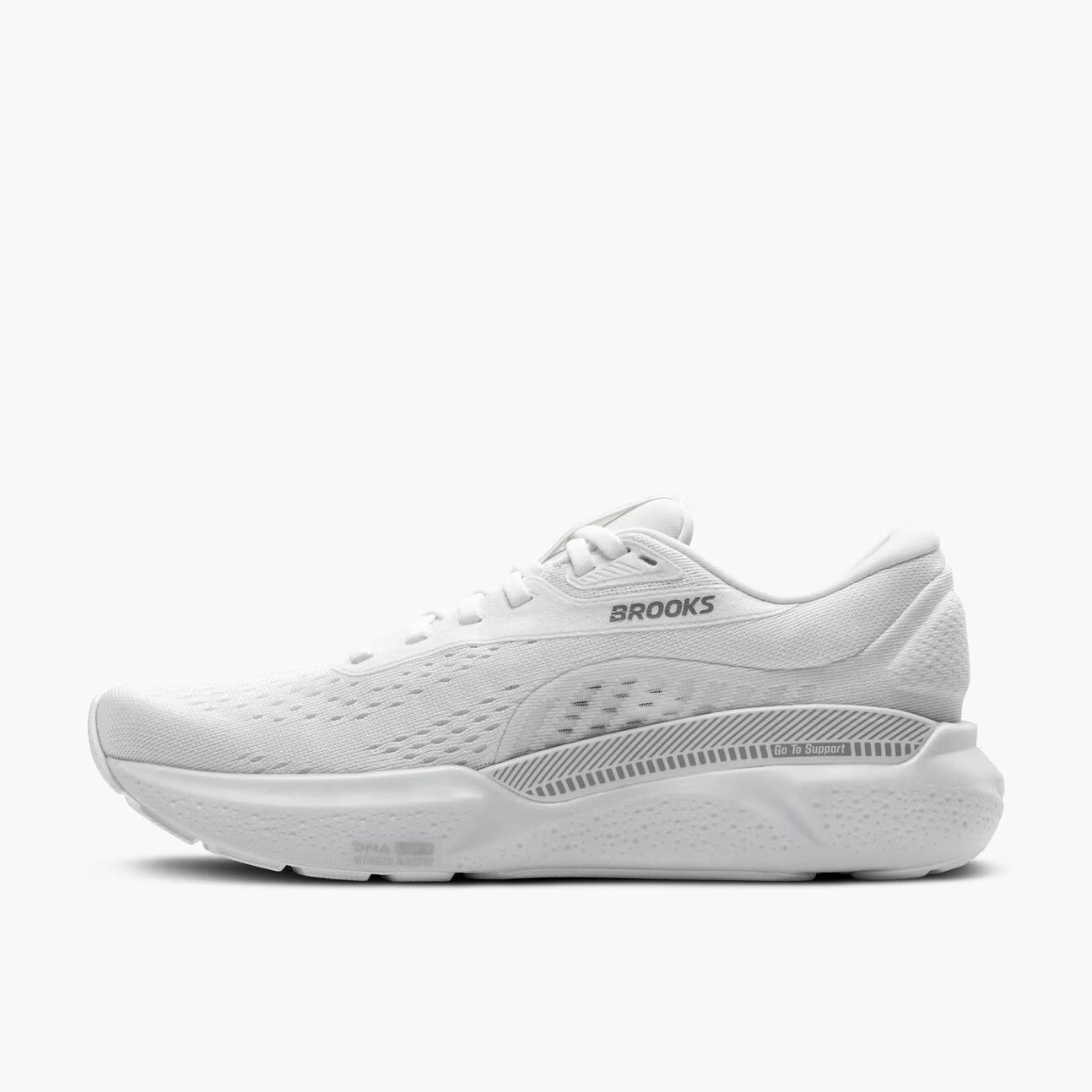 Brooks Women's Adrenaline GTS 24 - White/Oyster/Alloy