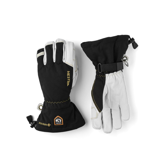 Hestra Men's Army Leather Gore-Tex Ski Gloves - 5 Finger