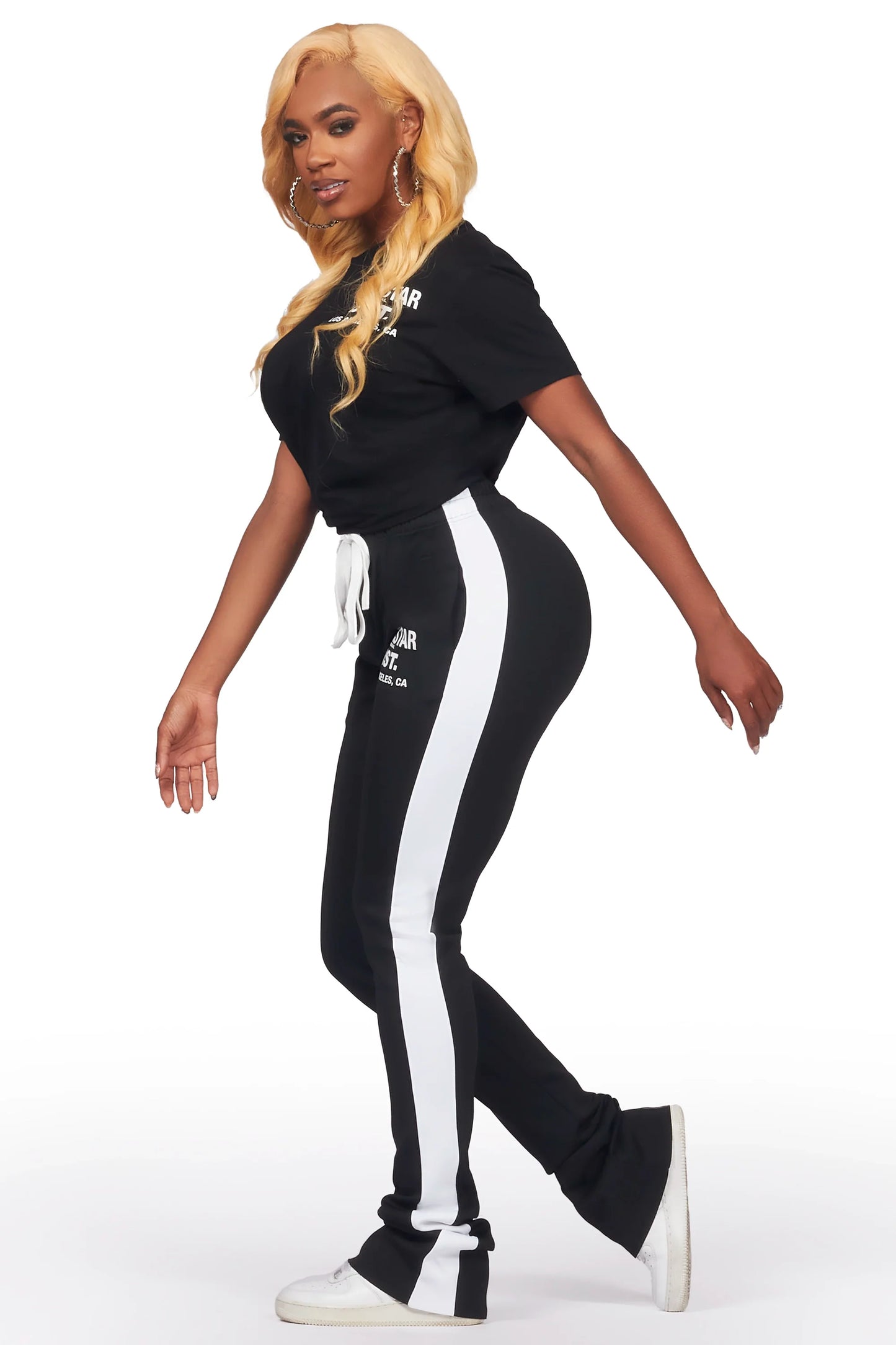 Atlanty Black T-Shirt Trackset
