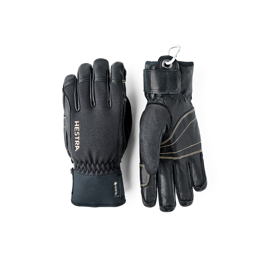Hestra Men's Army Leather Short GTX Ski Glove - 5 Finger