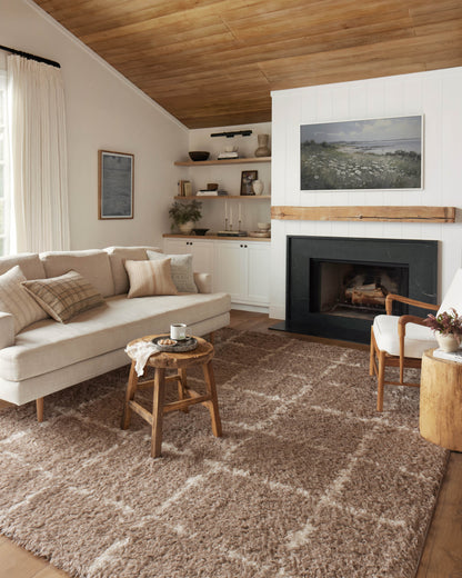 Angela Rose x Loloi Amira Khaki / Ivory Rug