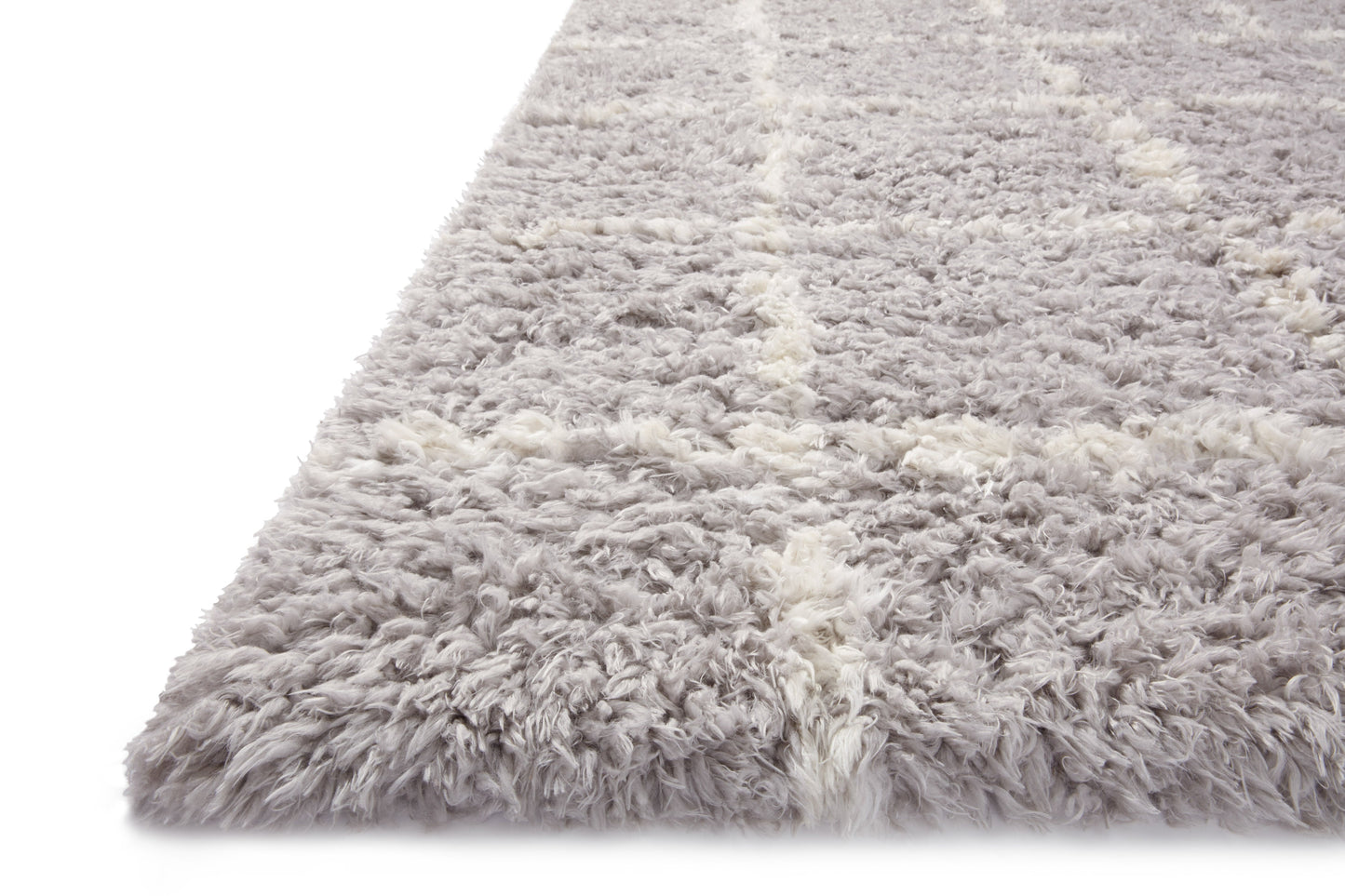 Angela Rose x Loloi Amira Silver / Ivory Rug