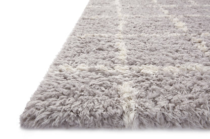Angela Rose x Loloi Amira Silver / Ivory Rug