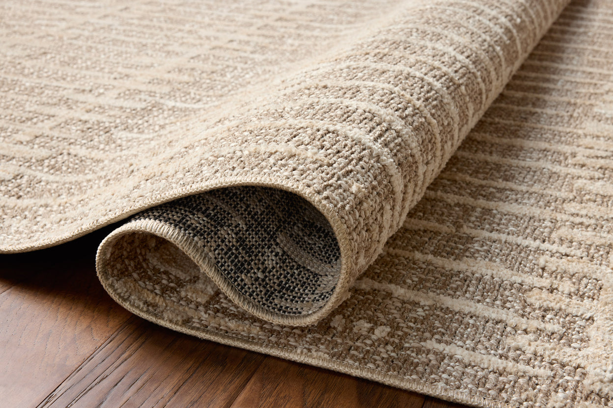 Amber Lewis x Loloi Bexley Taupe / Natural Rug