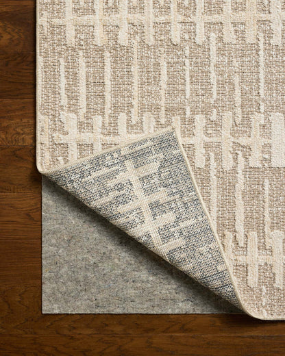 Amber Lewis x Loloi Bexley Taupe / Natural Rug