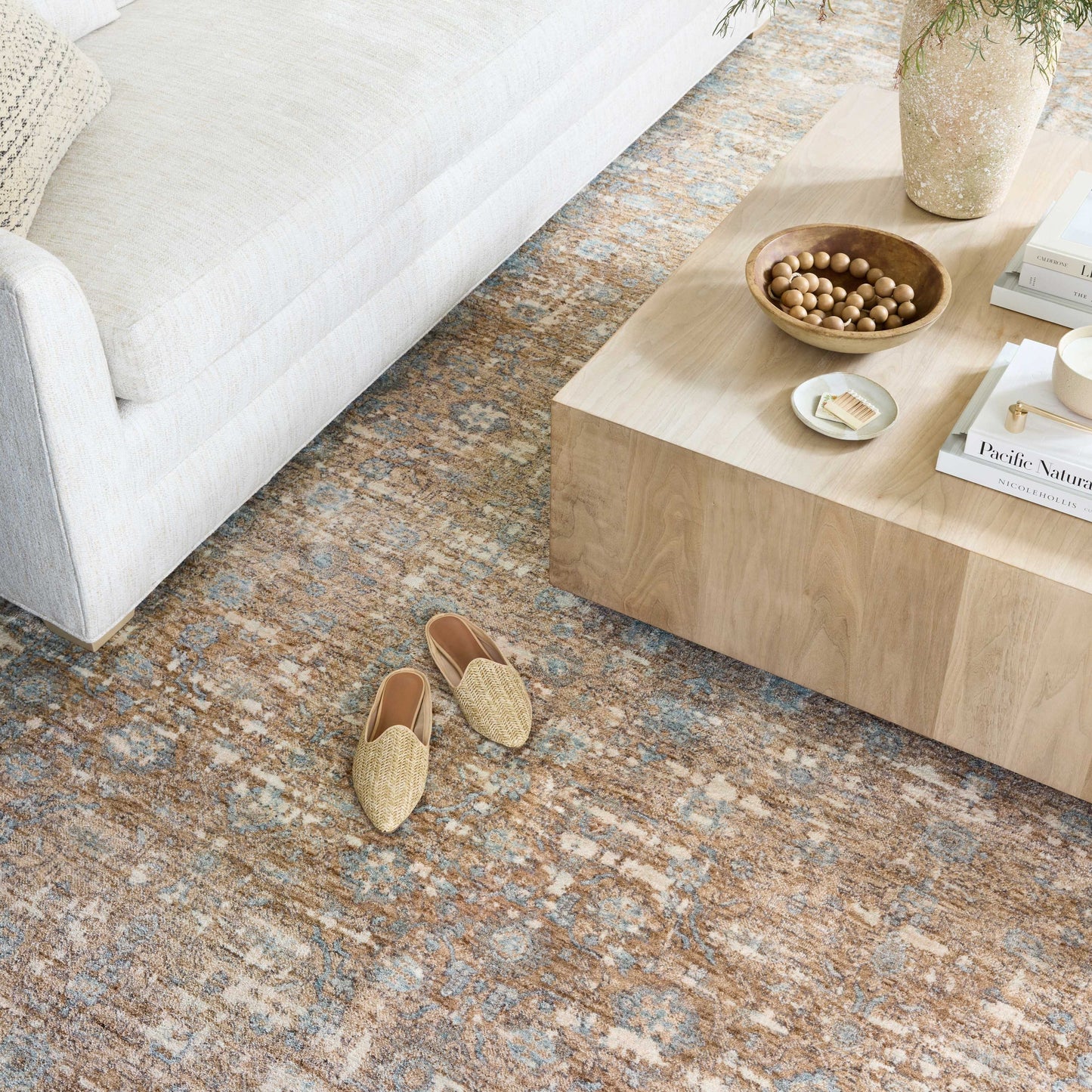 Angela Rose x Loloi Blake Sand/ Sky Rug