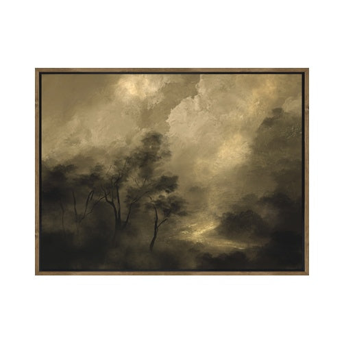 "Forest Glow" Framed Canvas