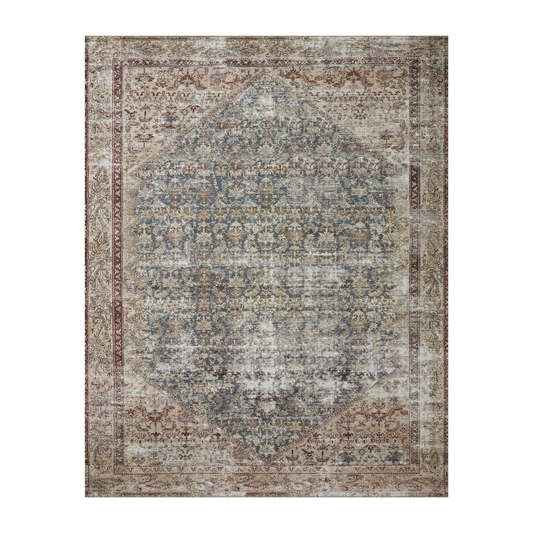 Amber Lewis x Loloi Georgie Teal / Antique Rug