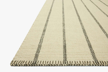 Amber Lewis x Loloi Harlan Ivory / Charcoal Rug