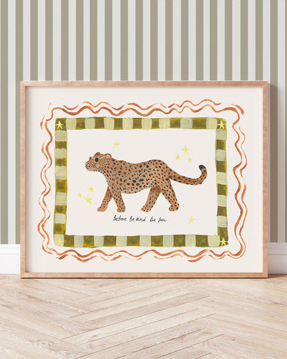 Be You - Jaguar Art Print