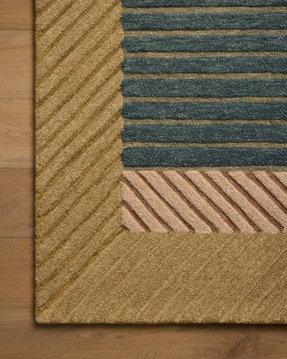 Brigette Romanek x Loloi Madi Green / Multi Rug