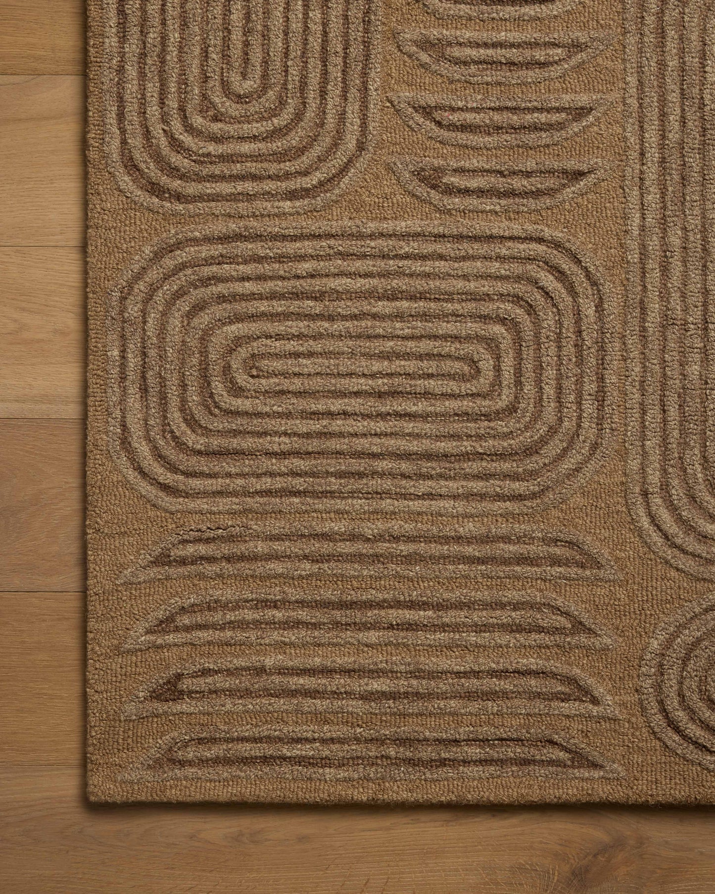 Brigette Romanek x Loloi Madi Mocha / Cocoa Rug