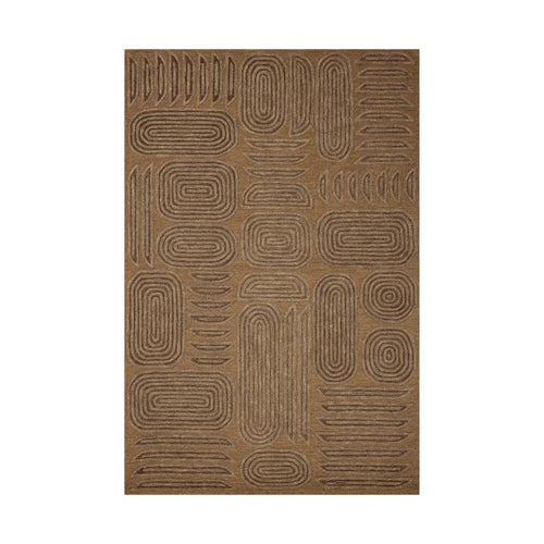 Brigette Romanek x Loloi Madi Mocha / Cocoa Rug