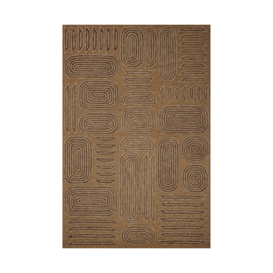 Brigette Romanek x Loloi Madi Mocha / Cocoa Rug