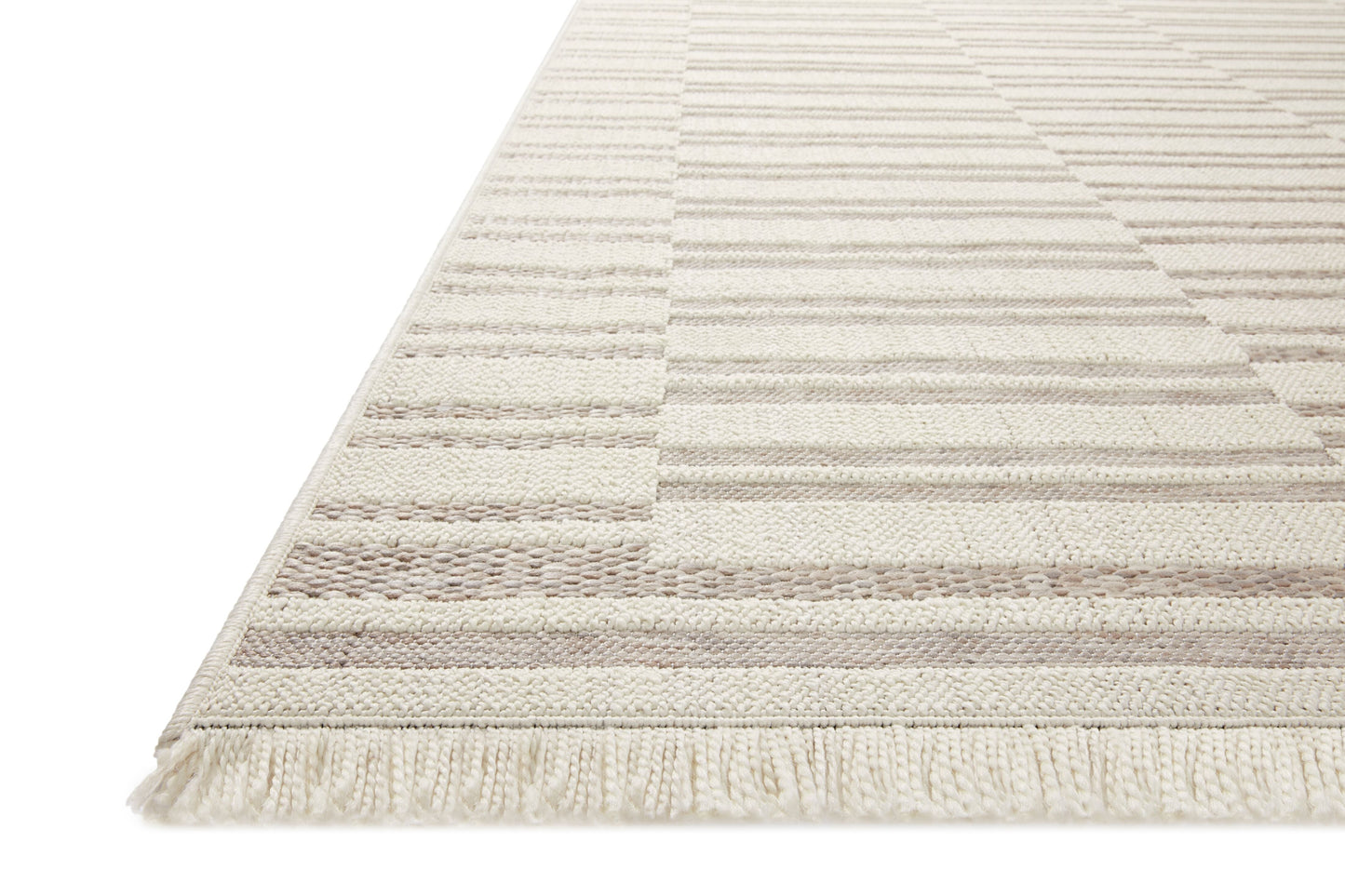 Amber Lewis x Loloi Malibu Ivory / Dove Rug No. 03