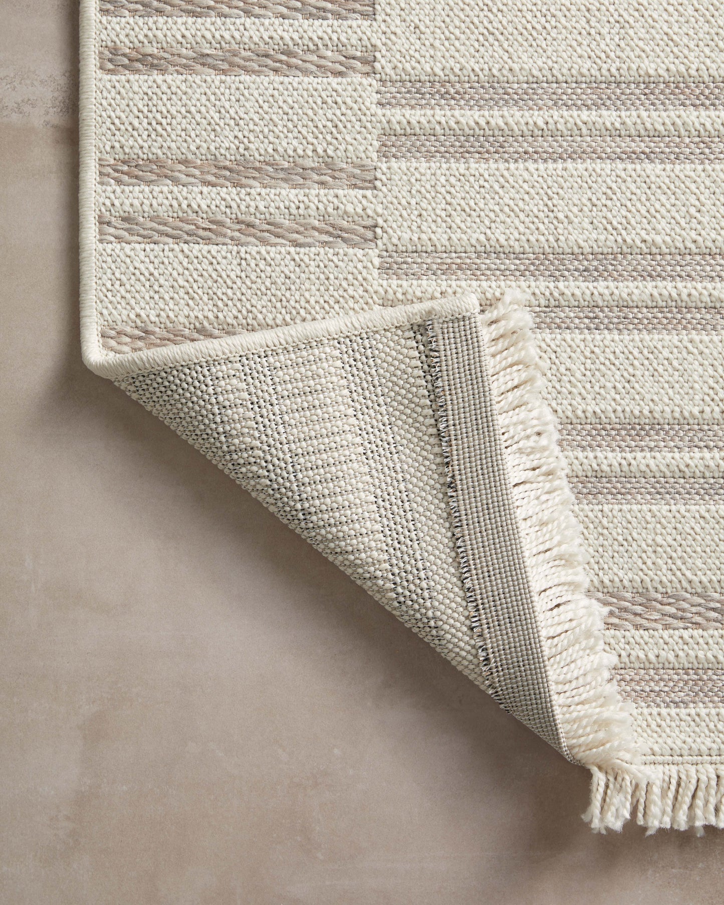 Amber Lewis x Loloi Malibu Ivory / Dove Rug No. 03
