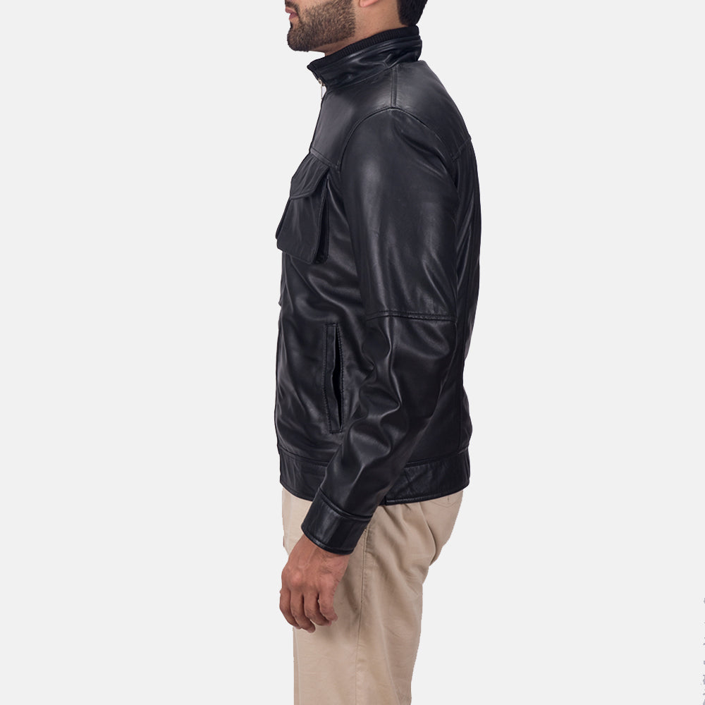 Maurice Black Leather Jacket