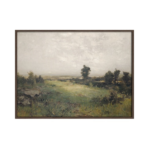 "Whispering Hills" Framed Canvas