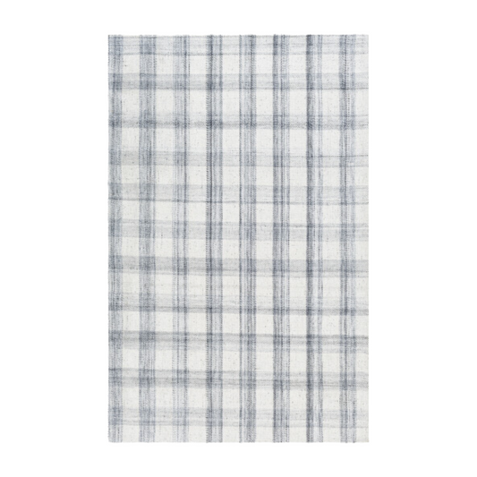 Becki Owens Sammy Silver Plaid Rug