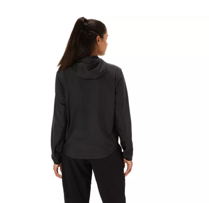 2026 Rose Bowl Half Marathon & 5K - ASICS Women's Silver Jacket Black (2012D148) (RB26-18)