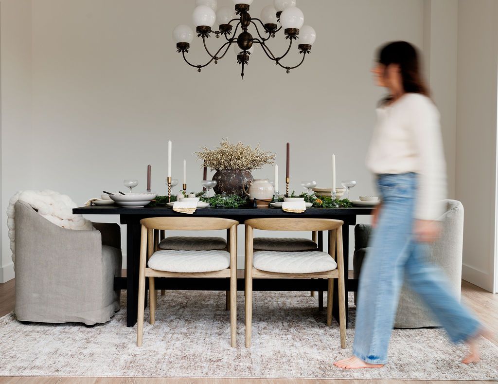 Amber Lewis x Loloi Honora Bark / Dove Rug