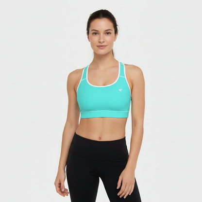 GymBumUK Aqua Padded Sports Bra