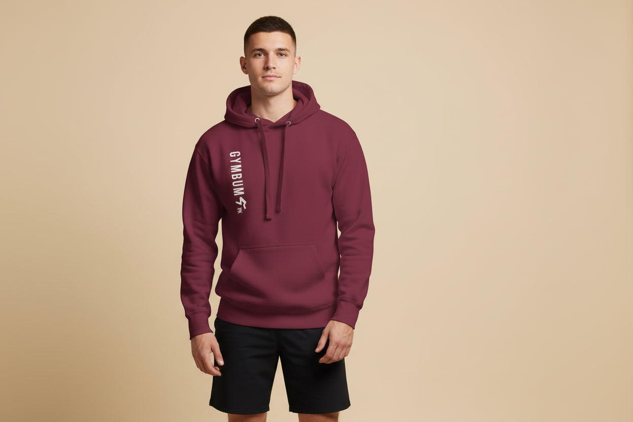 Longline Logo Hoodie