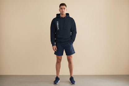 Longline Logo Hoodie
