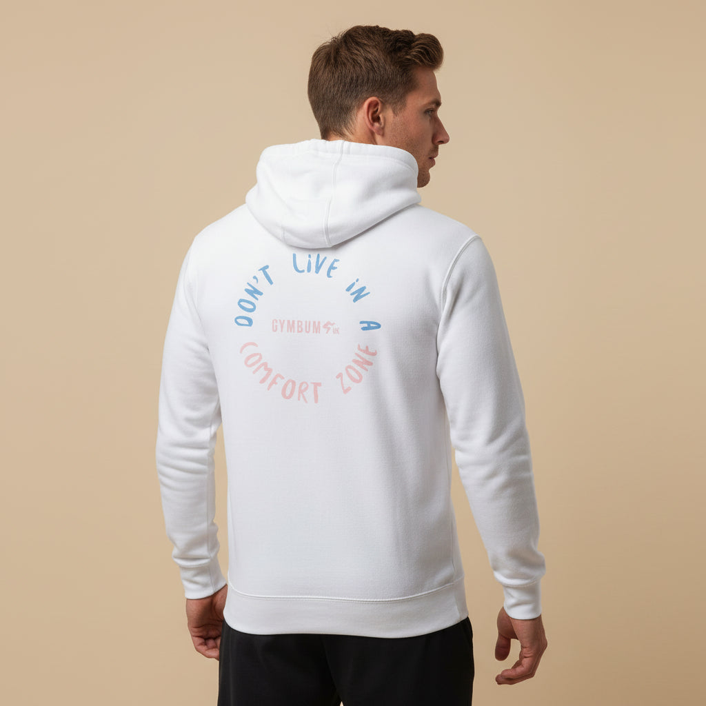 The Gymbum UK Don't Live In A Comfort Zone Hoodie