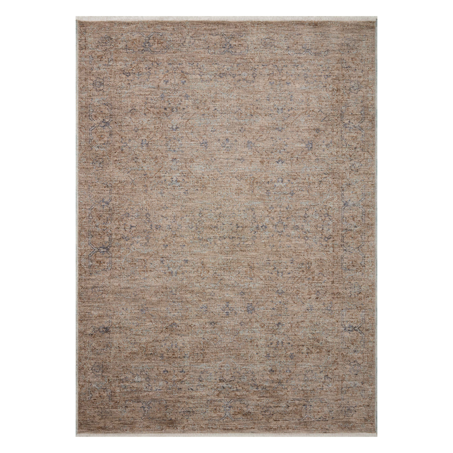 Angela Rose x Loloi Blake Taupe/ Blue Rug