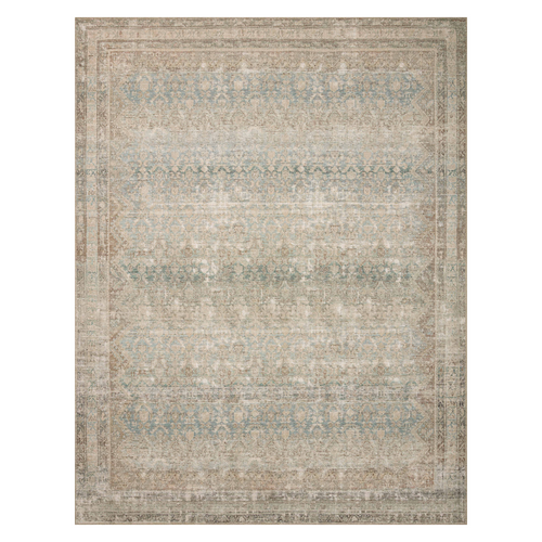 Angela Rose x Loloi Aubrey Jade/ Natural Rug
